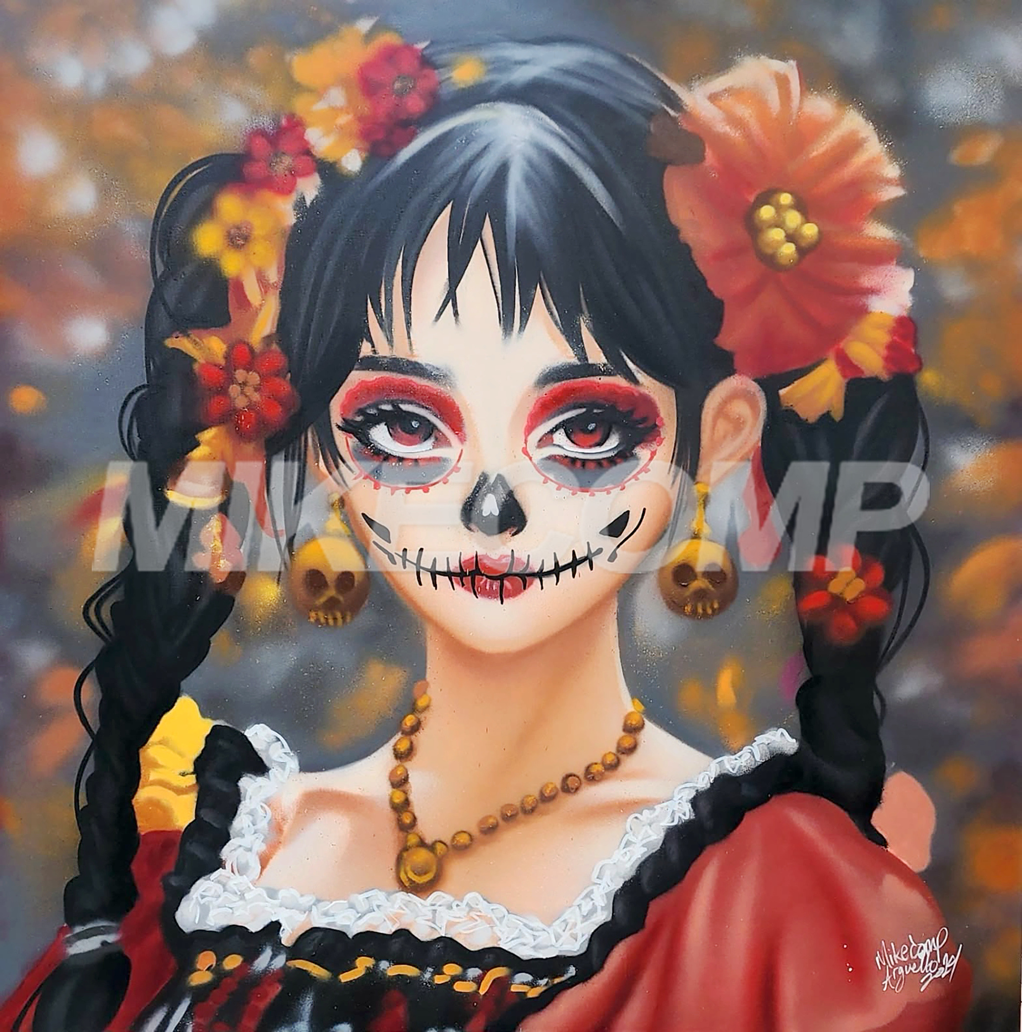 CATRINA artwork by Mike Comp Arguello